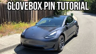 Glovebox Pin Tutorial For Your Tesla Model 3 or Y