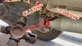 How To: Replace Chevy Silverado 2500 UJoint