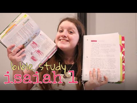 Bible Study- Isaiah 1