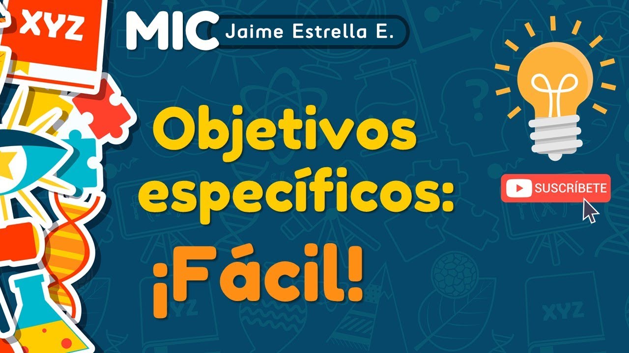 📌 Consejos para redactar tus objetivos específicos  |  ¡Muy sencillos!