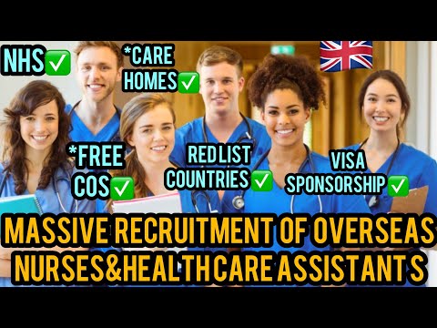 THE OPPORTUNITY TO MOVE TO UK IS NOW||20 CARE COMPANIES HIRING NURSE& CARERS ||VISA SPONSORSHIP