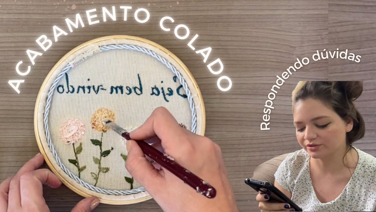 Os segredos para fazer um bom ACABAMENTO no bastidor