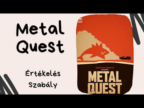 Rémségek reflektorfényben: Metal Quest társasjáték játékbemutató és szabályismertető - Társasozz Okosan!