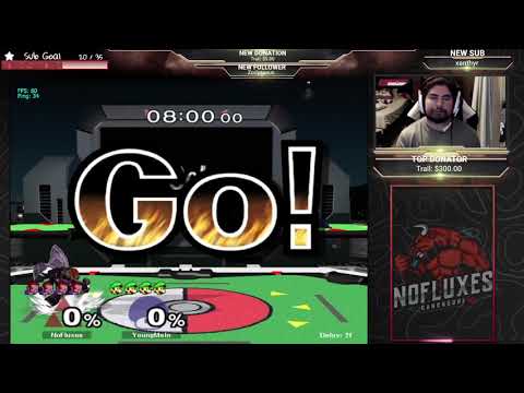 S@X 386 - NoFluxes (Ganondorf) vs YoungMain (Luigi) - Top 64 LR1