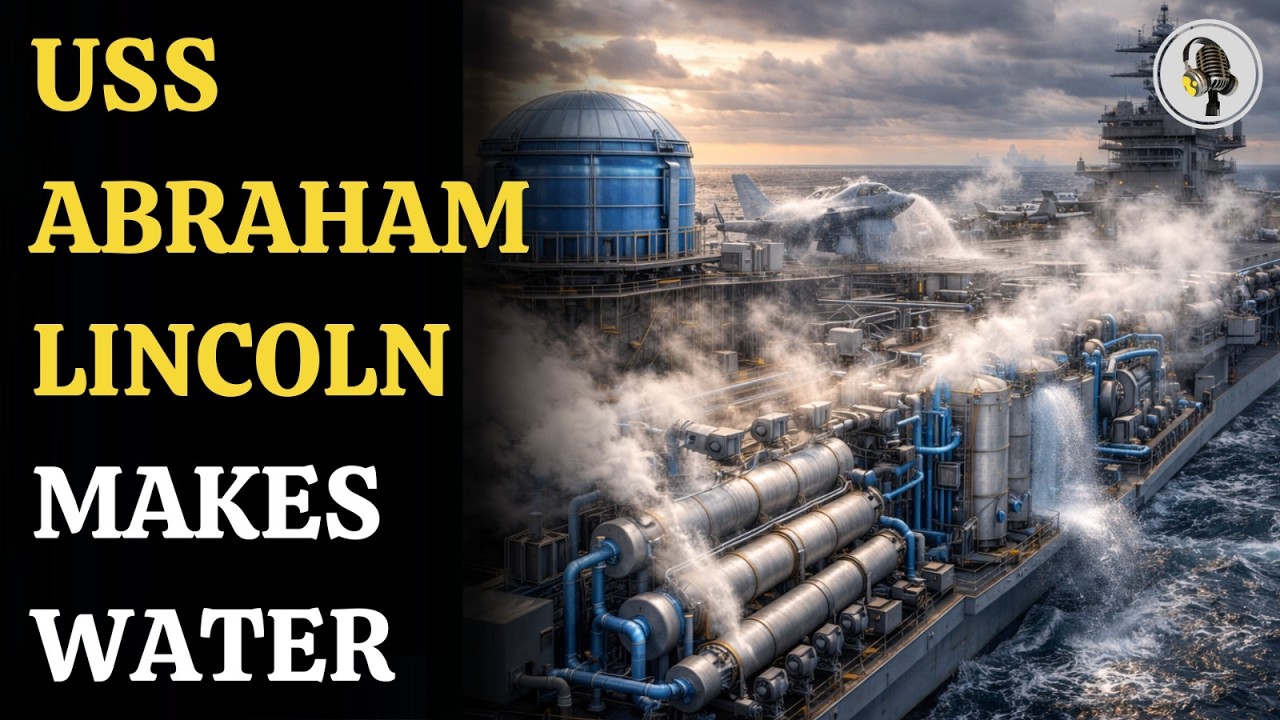 How USS Abraham Lincoln Generates 1.5 Million Litres of Water Daily | WION Podcast