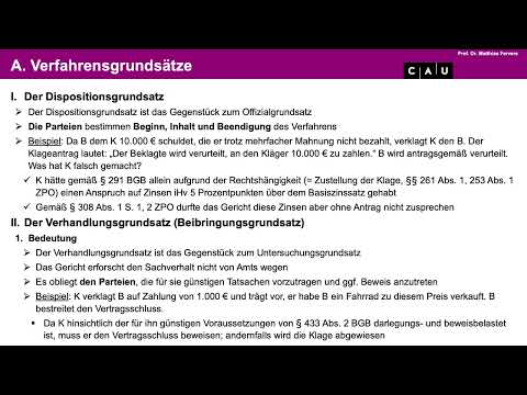 Intensivkurs Zivilrecht: Crashkurs ZPO WS 24/25