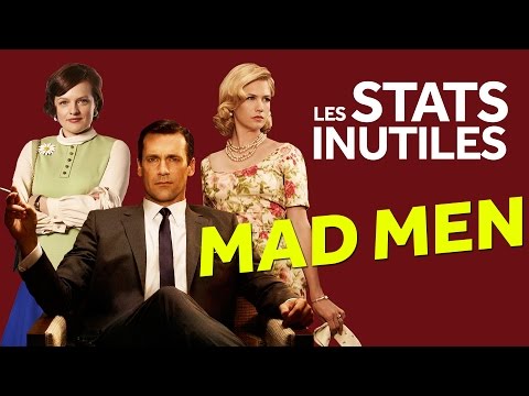 Mad Men en 1 MINUTE - Les Stats Inutiles !