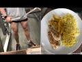 YOUNG BODYBUILDER FULL DAY OF EATING AND RAW LEG WORKOUT | ROAD TO PRO CARD