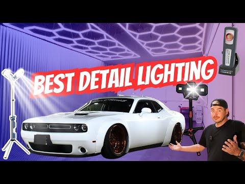 BEST LIGHTS FOR DETAILING CARS? | Scangrip vs Husky vs NextLED