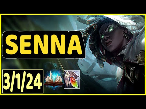 SENNA VS NAUTILUS - 3/1/24 KDA SUPPORT GAMEPLAY CHALLENGER I