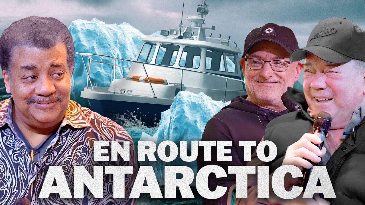 Podcasting To Antarctica with William Shatner, Scott Kelly & Neil deGrasse Tyson