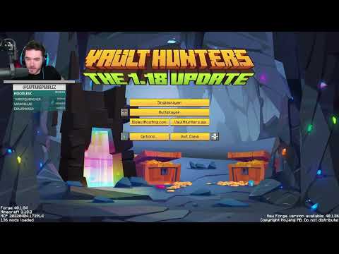 CaptainSparklez “Minecraft: Vault Hunters 1.18 Ep 26 - Crash Landing” Cut Intro