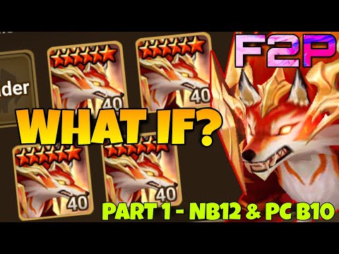 4 RAOQ SURPRISINGLY GOOD !!! PART 1 - NB12 & PC B10 SUMMONERS WAR