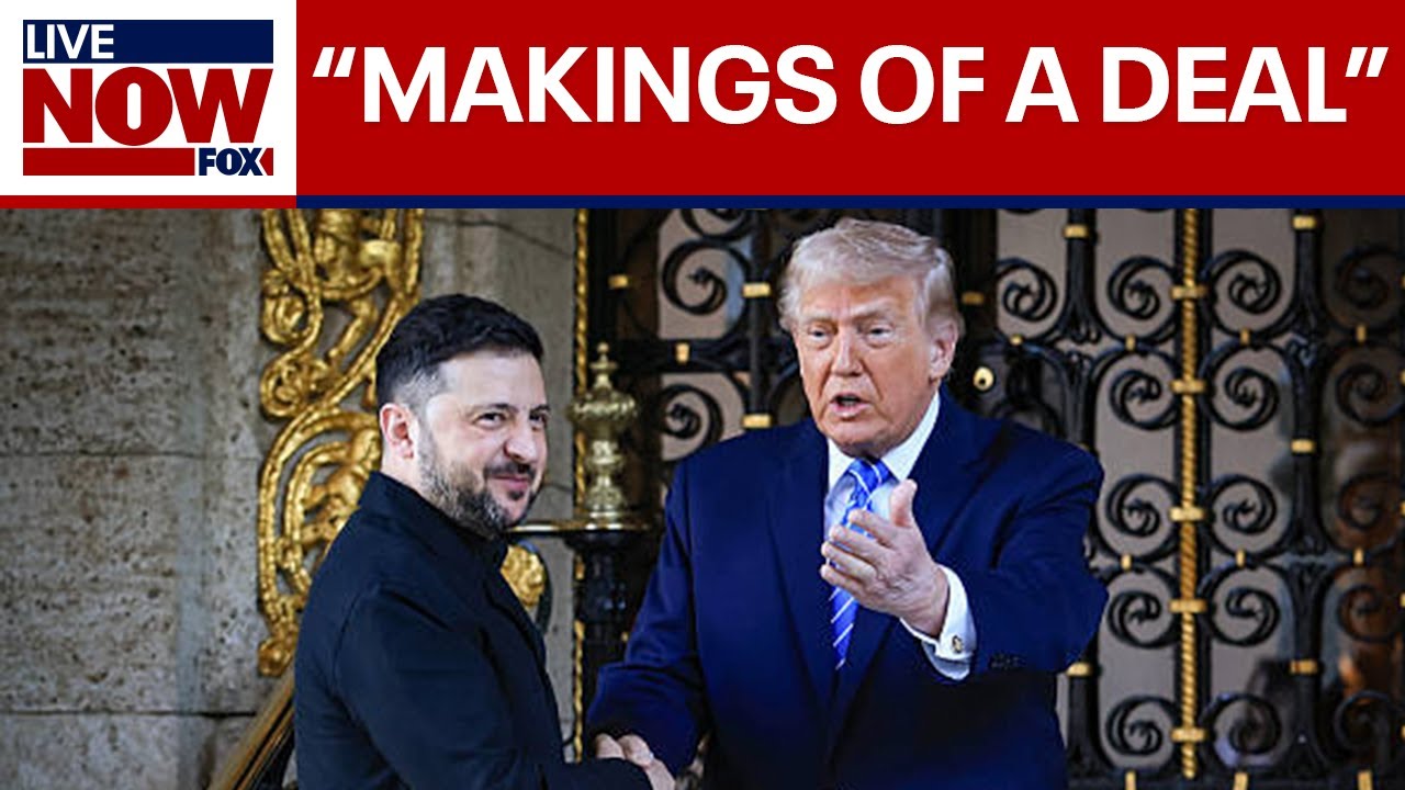Watch: Trump greets Zelenskyy at Mar-a-Lago
