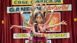 Gananayakaya dance performance by Grade IV Girls