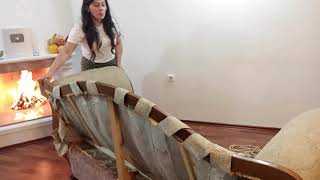 Evde Kolay Koltuk Döşeme ve Youtube Ödülüm - PART 1 / HOW TO REUPHOLST