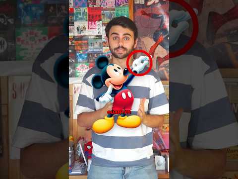 ¿POR QUÉ LOS DIBUJOS ANIMADOS LLEVAN GUANTES? 🧤 #guillekut #mickeymouse #animacion
