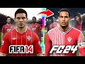 I Rebuild Southampton From FIFA 14 to FC 24!