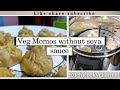 Veg momos recipe without soya sauce in idlimaker/healthy recipe/easy recipe at home/without cabbage