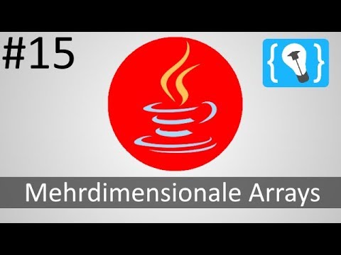 Java Tutorial Deutsch German 15 24 Mehrdimensionale Arrays