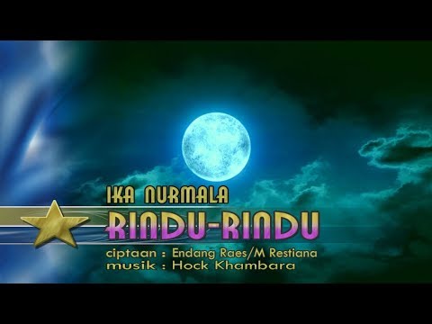 Ika Nurmala " RINDU RINDU " -  th 1998  ( Video Lirik )