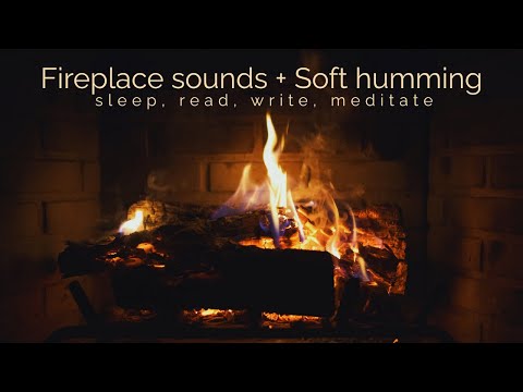 Humming You to Sleep By the Fireplace😴🔥Autumnal Soft and Beautiful Singing for Sleep, Rest, Relax🍁