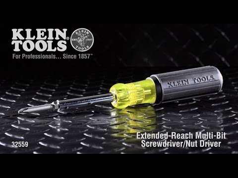 Extended-Reach Multi-Bit Screwdriver/Nut Driver
