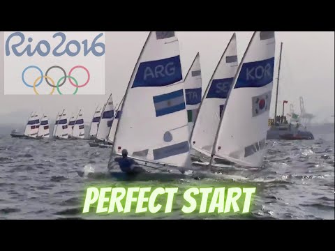 Is this the best start in olympic history? - Rio 2016 Laser Race 4 Highlight | Julio Alsogaray