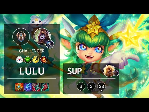 Lulu Support vs Leona - KR Challenger Patch 11.23