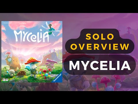 Mycelia Board Game Solo Overview | DaniCha