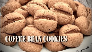 Coffee Bean Cookies (Vegan, Gluten Free)