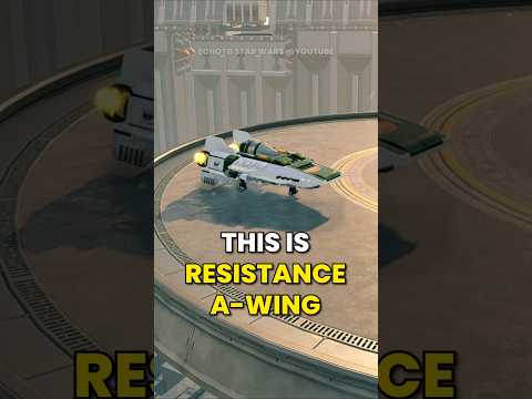 This is Resistance A-Wing #starwars