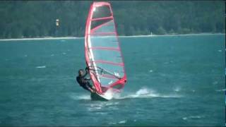 preview picture of video 'windsurfing Walchensee- Thermik 30.Mai2011'