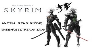 Weekly Skyrim Mods: Metal Gear Rising Raiden/Jetstream Sam, Akaviri Samurai Armor