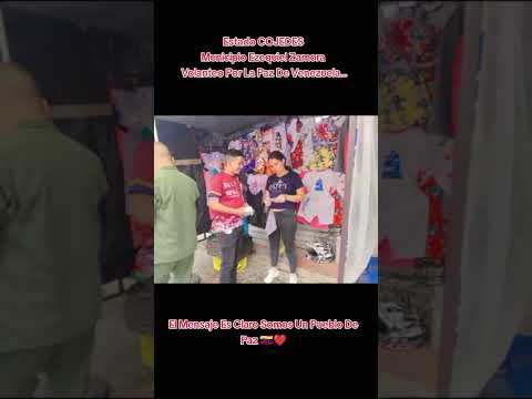 Estado COJEDES Municipio Ezequiel Zamora El Mensaje Es Claro Somos Un Pueblo De Paz 🇻🇪❤️