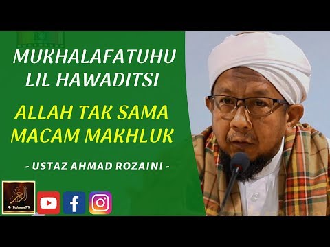 Ustaz Ahmad Rozaini - Mukhalafatuhu Lil Hawaditsi