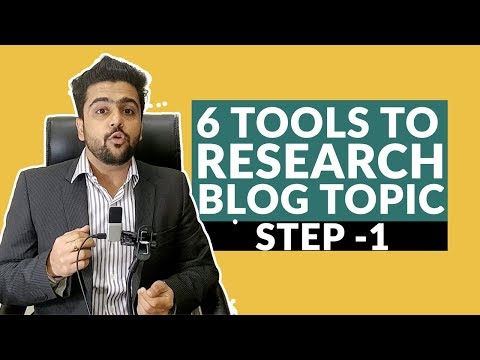 6 Tools to get blog post ideas (Hindi)  or इन 6 Tools से ढूंढो Blog Post Ideas कभी खतम होंगे?