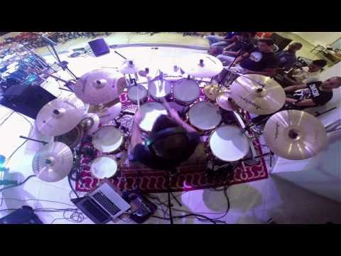 Drum Solo - Arthur Rezende (opening Tony Royster Jr's clinic)