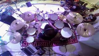 Drum Solo - Arthur Rezende (opening Tony Royster Jr's clinic)