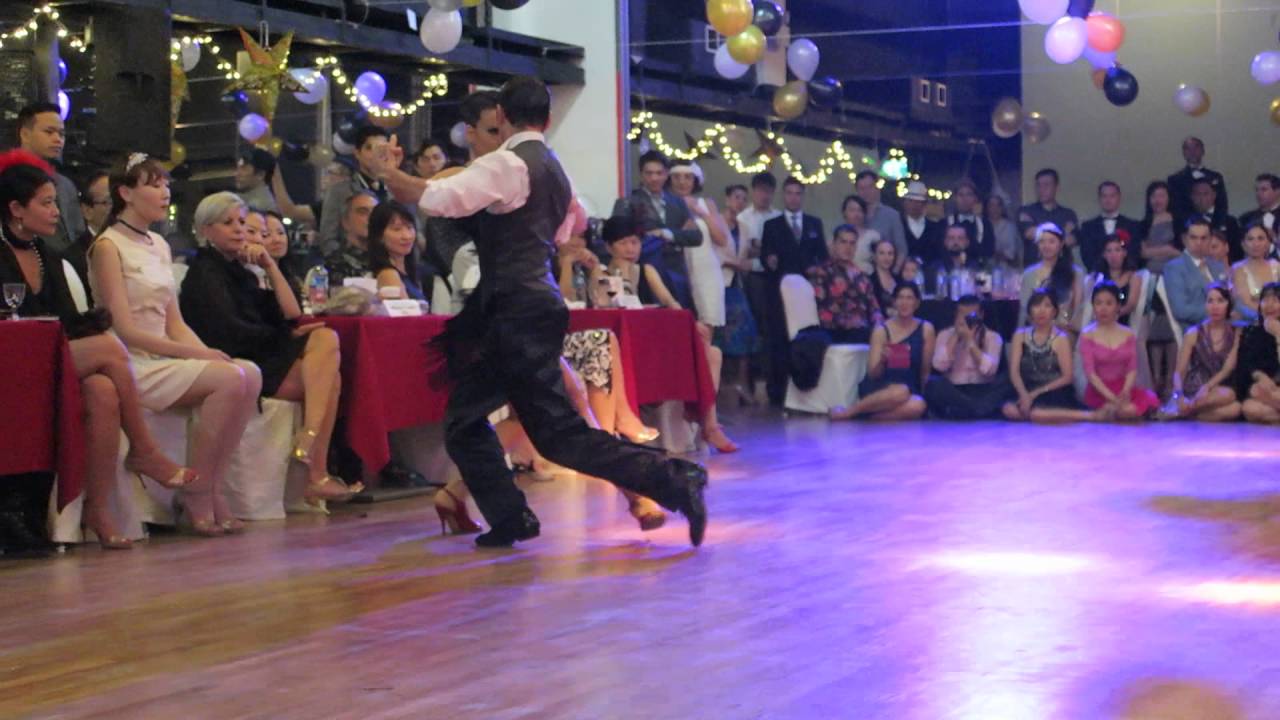 Neri Piliu & Yanina Quinones 3/3 at 2016 Singapore International Tango Festival