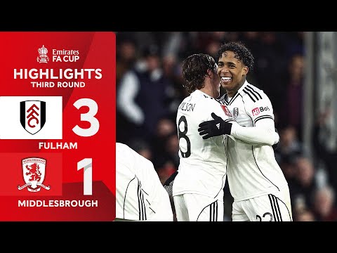 FC Fulham Londra 3-1 FC Middlesbrough