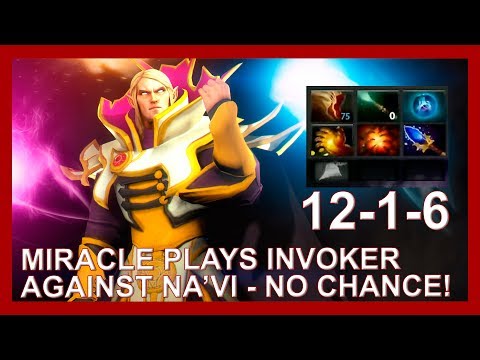[DOTA 2] - Dendi no Chance against Miracle Invoker - Liquid vs Na'Vi