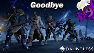Dauntless is Shutting Down