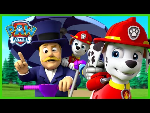 Marshall Rescues for Over 1 Hour! 🔥 | PAW Patrol | Cartoons for Kids Compilation