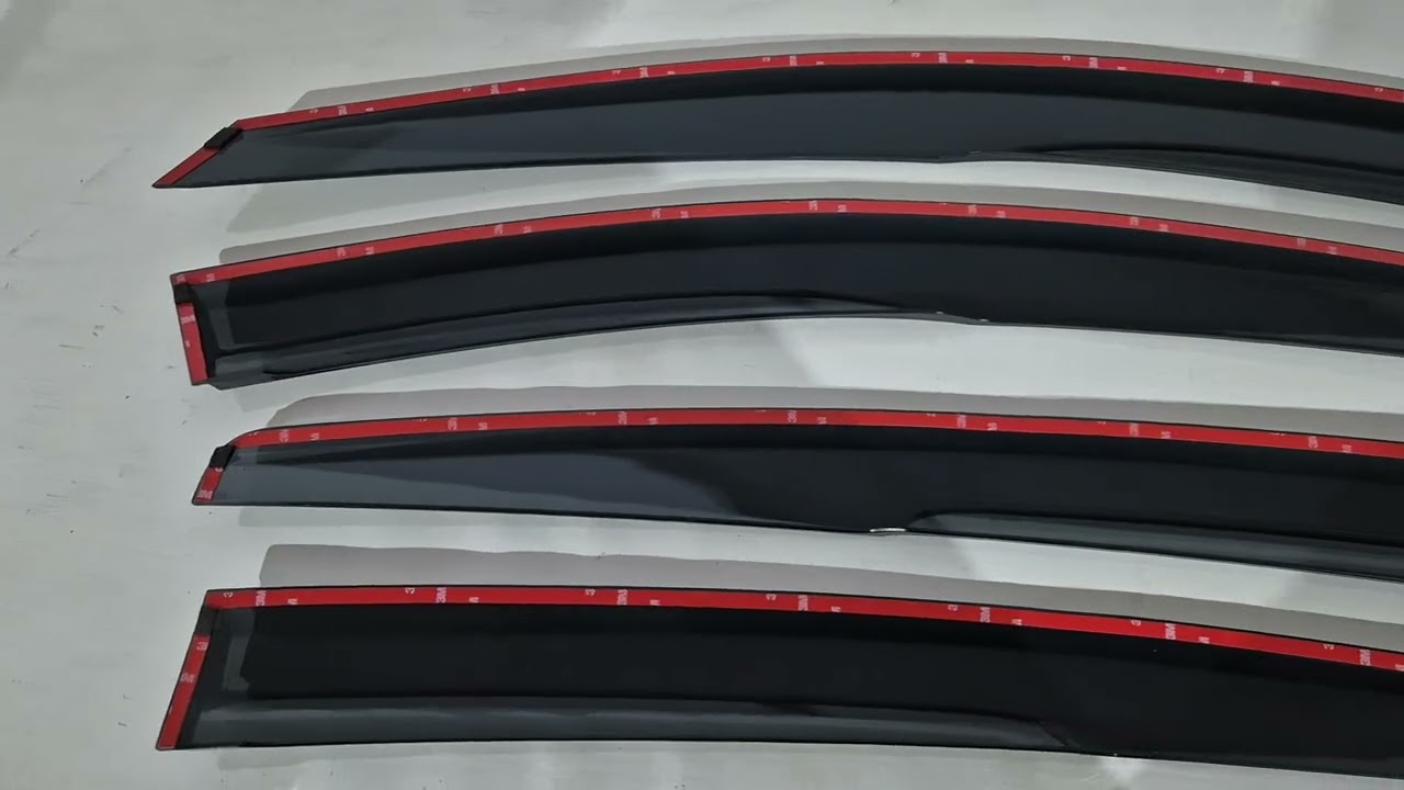 Honda HR-V 2014-2021 гг. Ветровики V1 (4 шт, HIC) Video 1