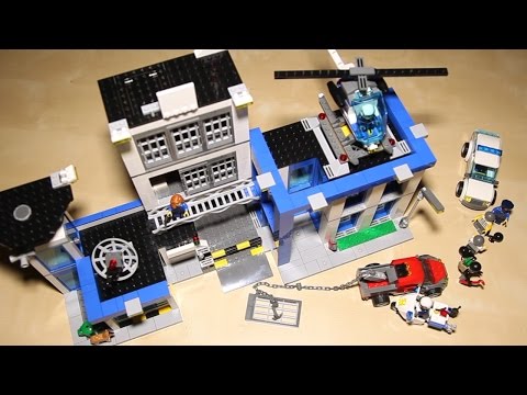 Vidéo LEGO City 60047 : Le commissariat de police