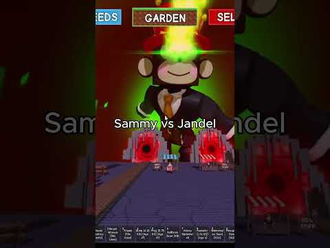 Sammy vs Jandel 2nd match?  #roblox #growagarden  #stealabrainrot #jandel #sammy #fyp