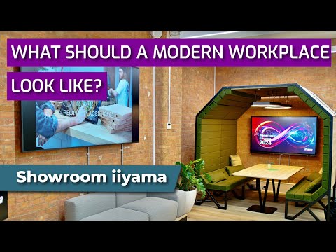 Welcome to iiyama London Showroom | Interactive Displays Overview | The idea of the modern workplace