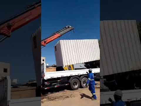 Descarga de container Mambai Go Synttsserv Soluções
