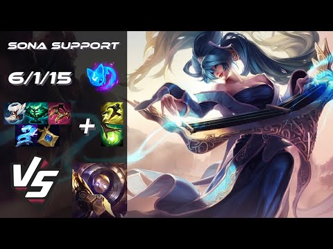 SUPPORT Sona vs Blitzcrank - EU Challenger Patch 25.S1.7